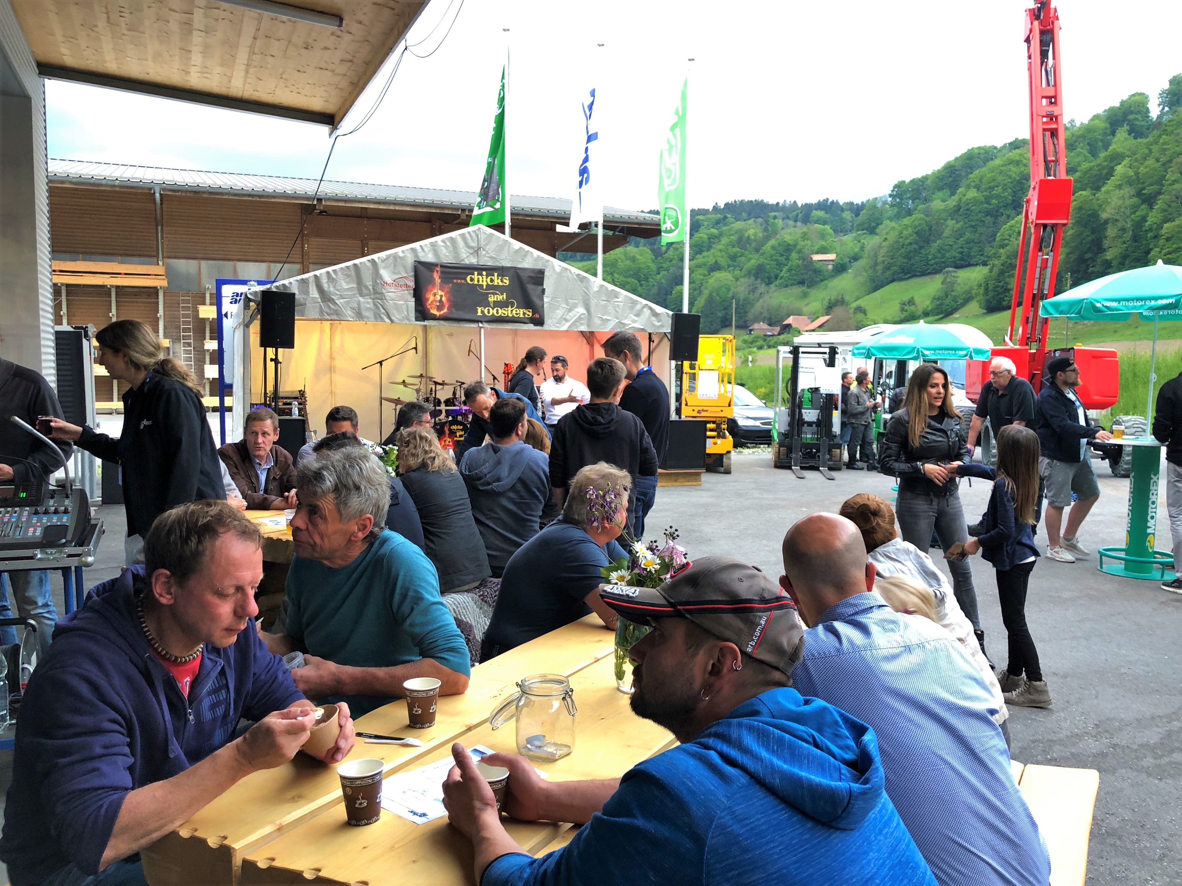 Tolle Stimmung an der Ausstellung bei Arbor AG.jpg